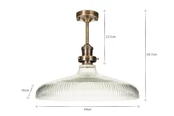 Ceiling Lights|Pendant Lighting^Nkuku Zowie Recycled Glass Ceiling Light - Large