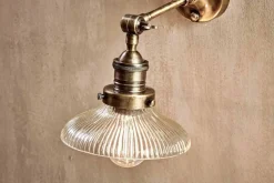 Wall Lights|Wall & Spot Lights^Nkuku Zowie Recycled Glass Wall Light - Small