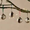 Baubles & Tree Decorations^Nkuku Zuri Baubles - Gold - (Set of 4)